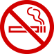 Ikonka zakaz przewożenia wyrobów tytoniowych